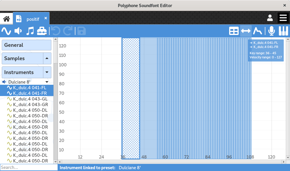 Range editor