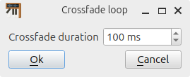 Cross-fade loop tool