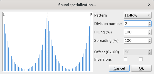 Sound spatialization tool