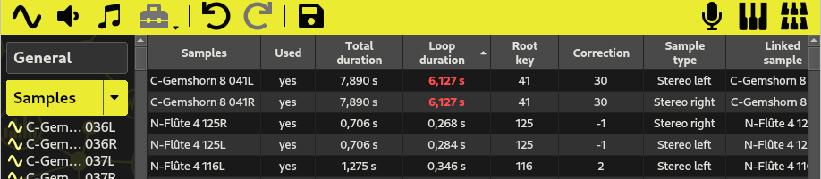 bad loop detection - sample summary